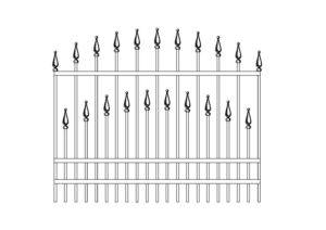 Sepistatud aiasektsioonid 03