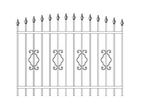 Sepistatud aiasektsioonid 04